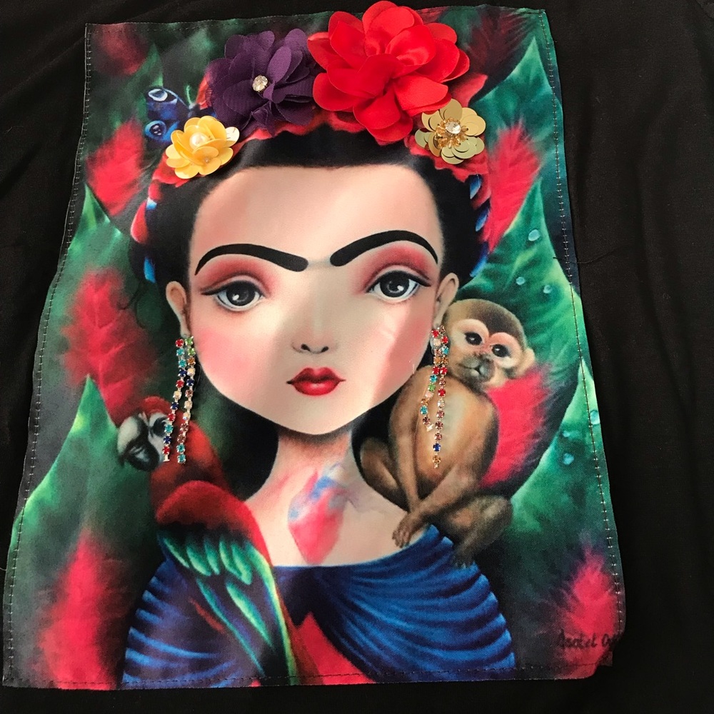 Frida 3D shirts red or black - Picture 5 of 5
